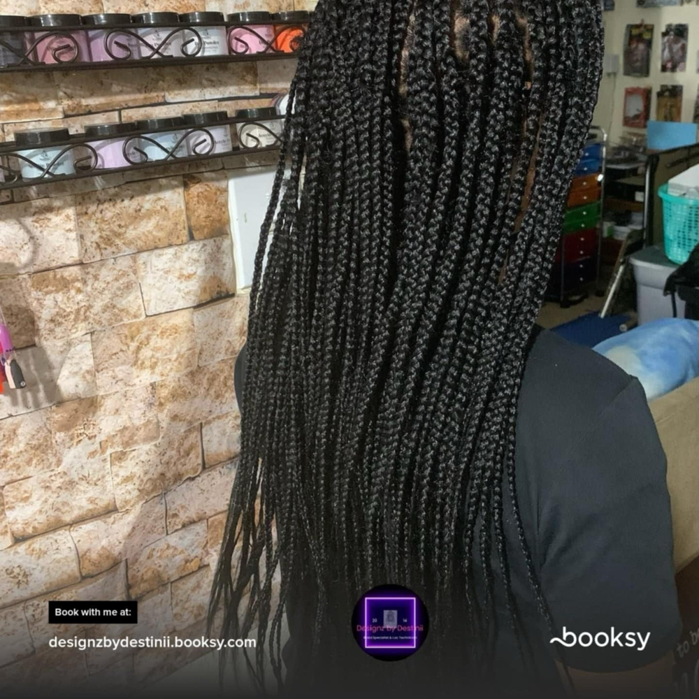 Knotless Braids at Designz by Destinii in Houston, TX