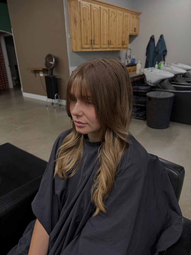 Bang Trim at Hair by Morgan Hicks in Greenville, TX