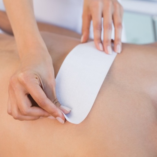 Back Waxing at LH Nails in Demorest, GA