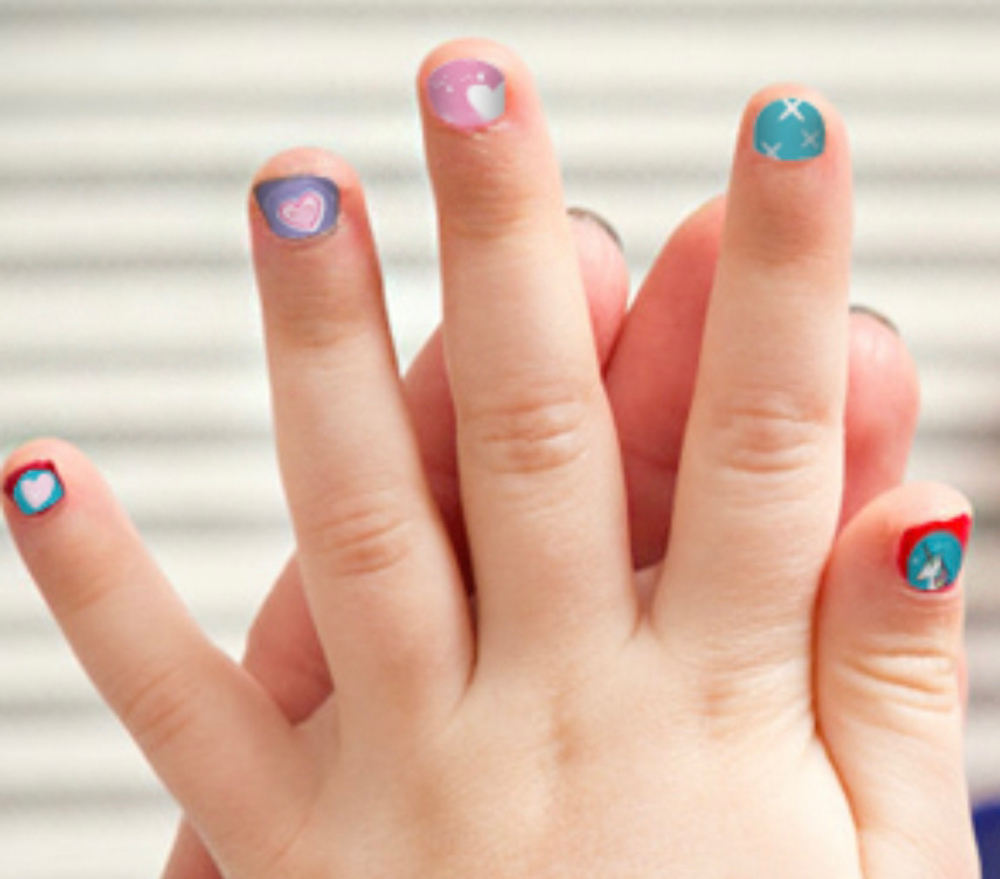 Baby-Girl Polished Manicure