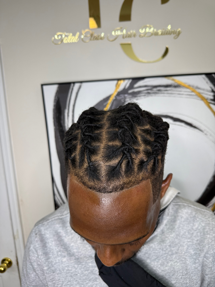 Men Retwist And Style at Total Class Hair Braiding in Marietta, GA