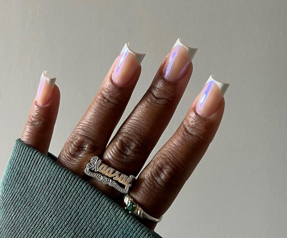 short French tip