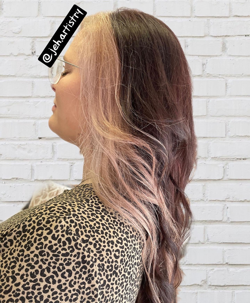 All Over Color/Moneypiece Long Hair