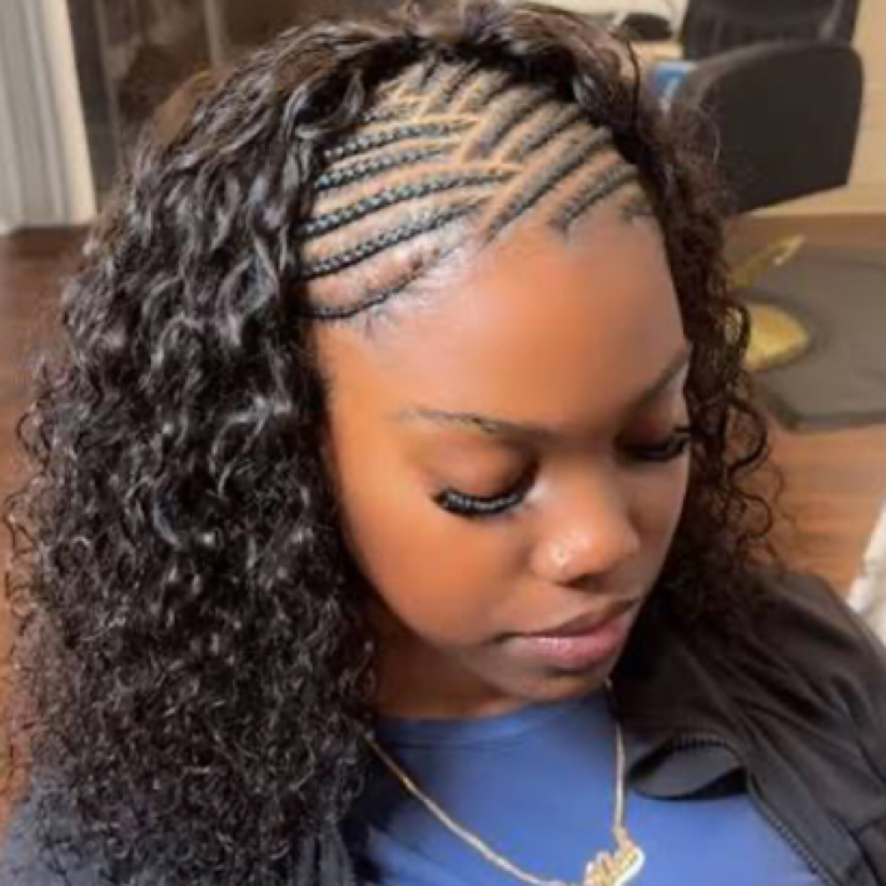 Cornrow And Weave In The Back at Luxury By Fatima in Atlanta, GA