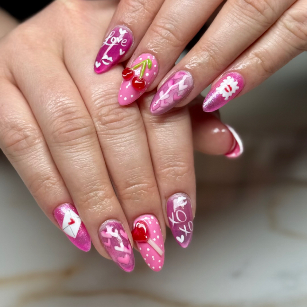 3D Nail Art at LEXPLICITLY NAILED in Wilmington, OH