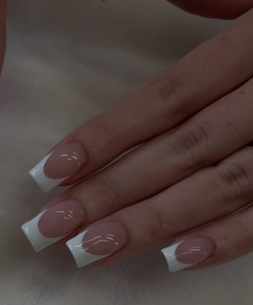 Polygel French Tip!