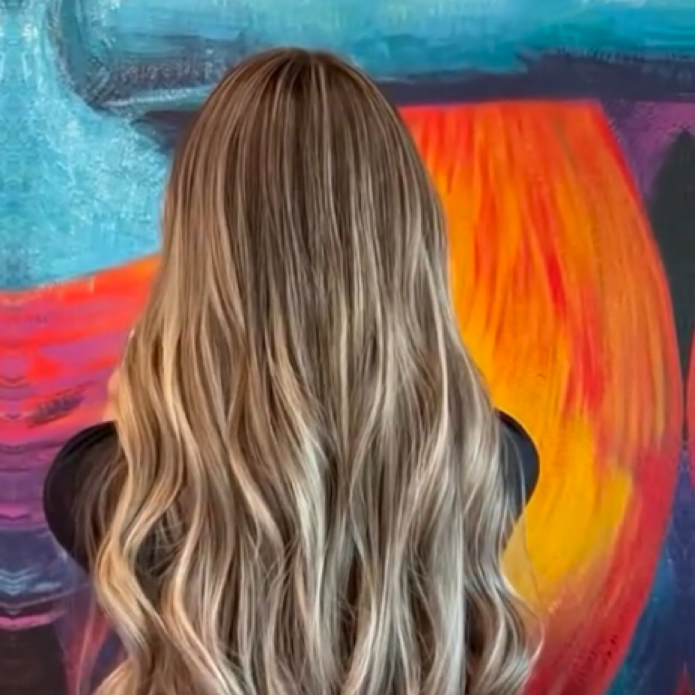 Hair Color Babylight Balayage at Azul Hair Salon in Longview, TX