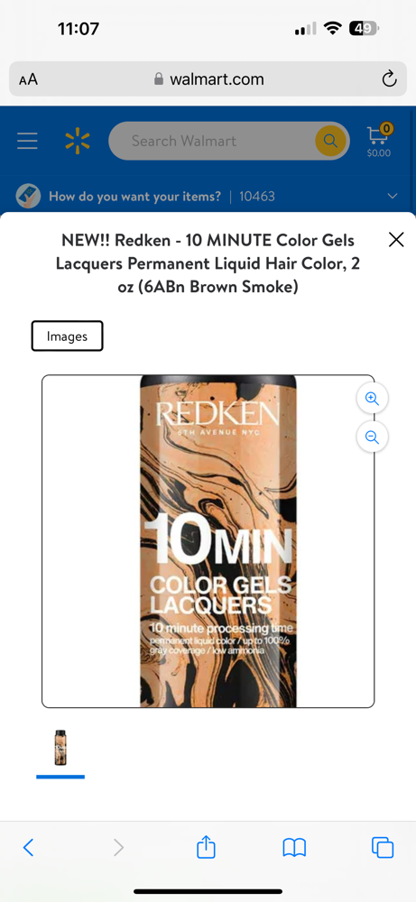 Redken 10 Min Color