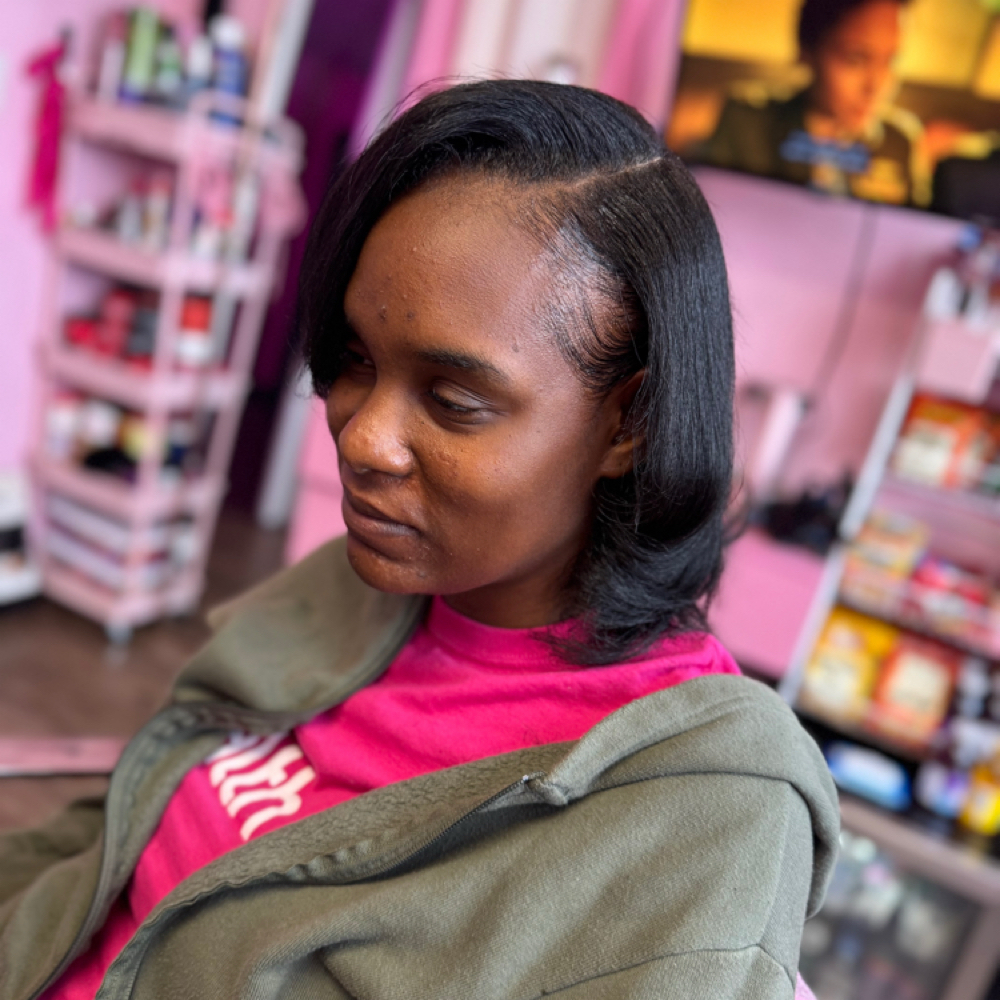Natural Styles at Mejko braid studio in Inglewood, CA