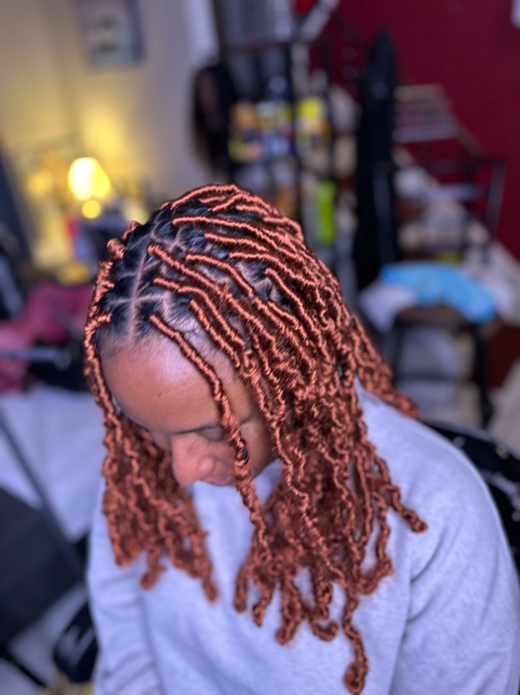Butterfly Locs (6pack Curly Hair) at BraidsByNasongae in Somerset, NJ