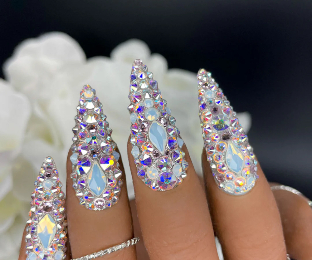 Swarouski Full Nail