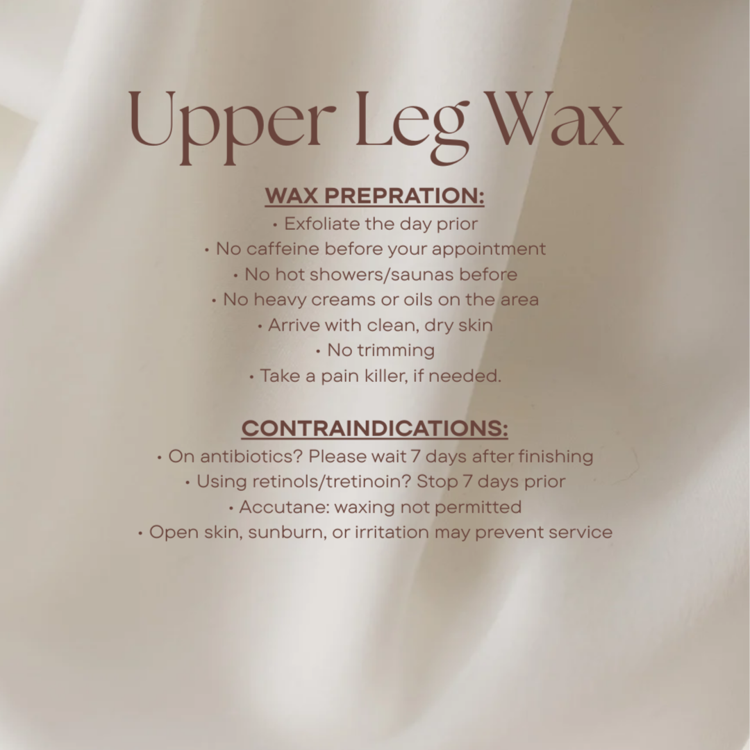 Upper Leg Wax