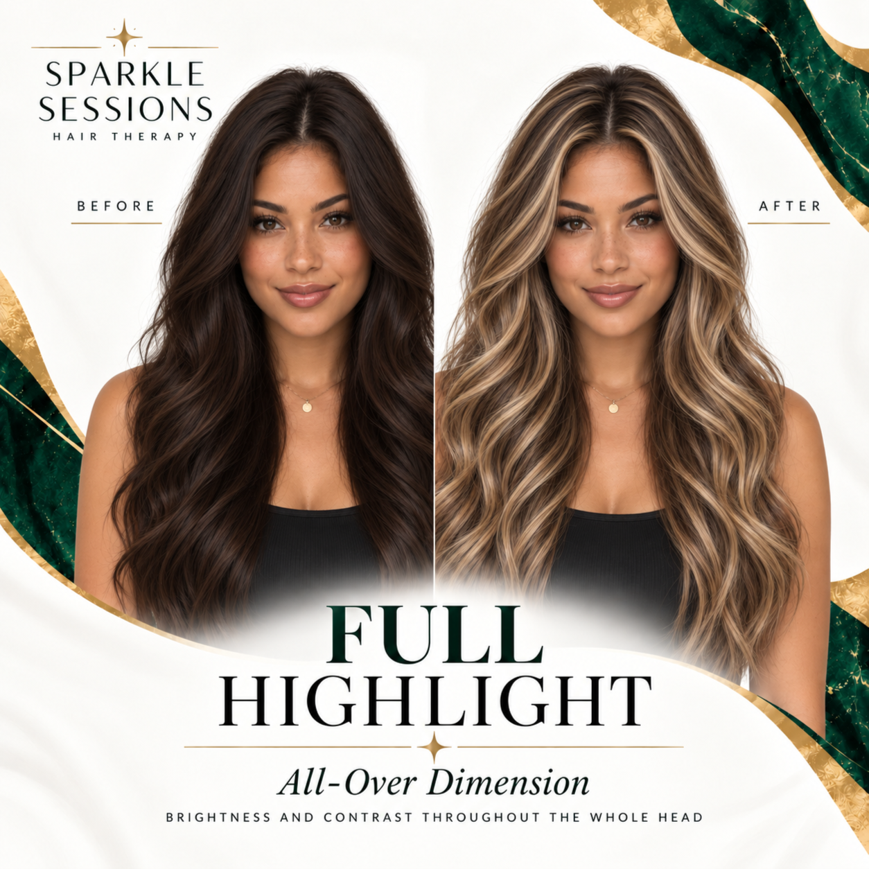 Full Highlight  + Toning at Sparkle Sessions in Yorba Linda, CA