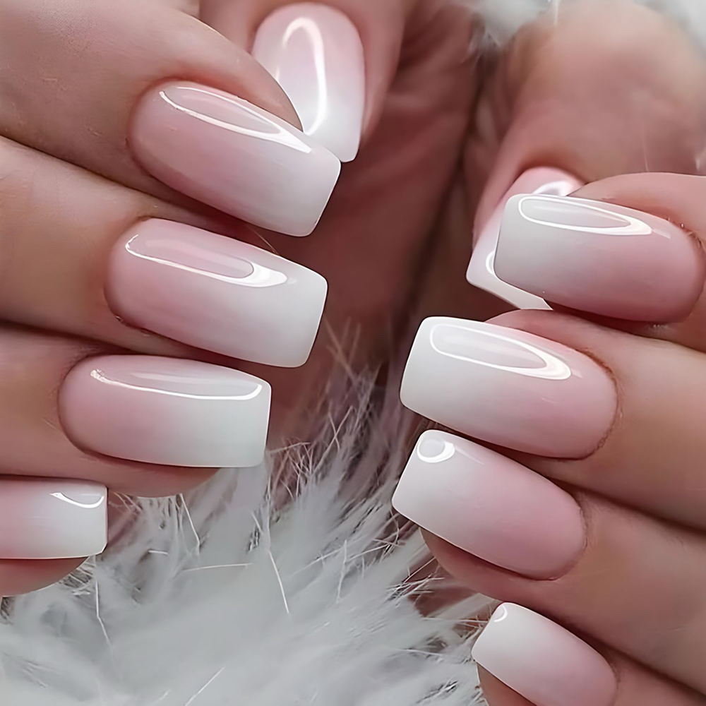 Ombre Acrylic Fill In at Polished by Precious in Knoxville, TN