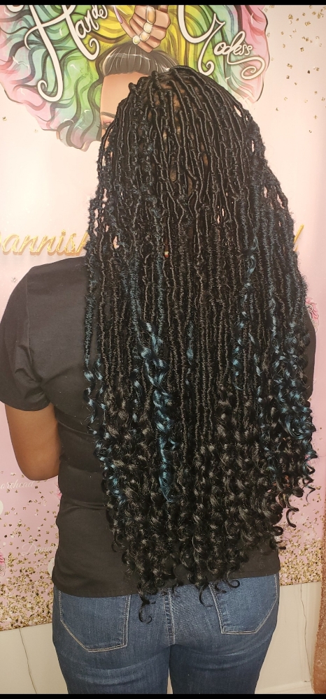 Goddess Faux Locs