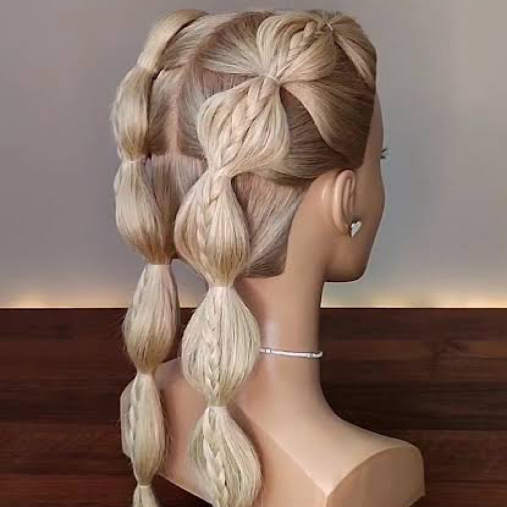 Bubble Braids at The Haven Collective Salon in Brewton, AL