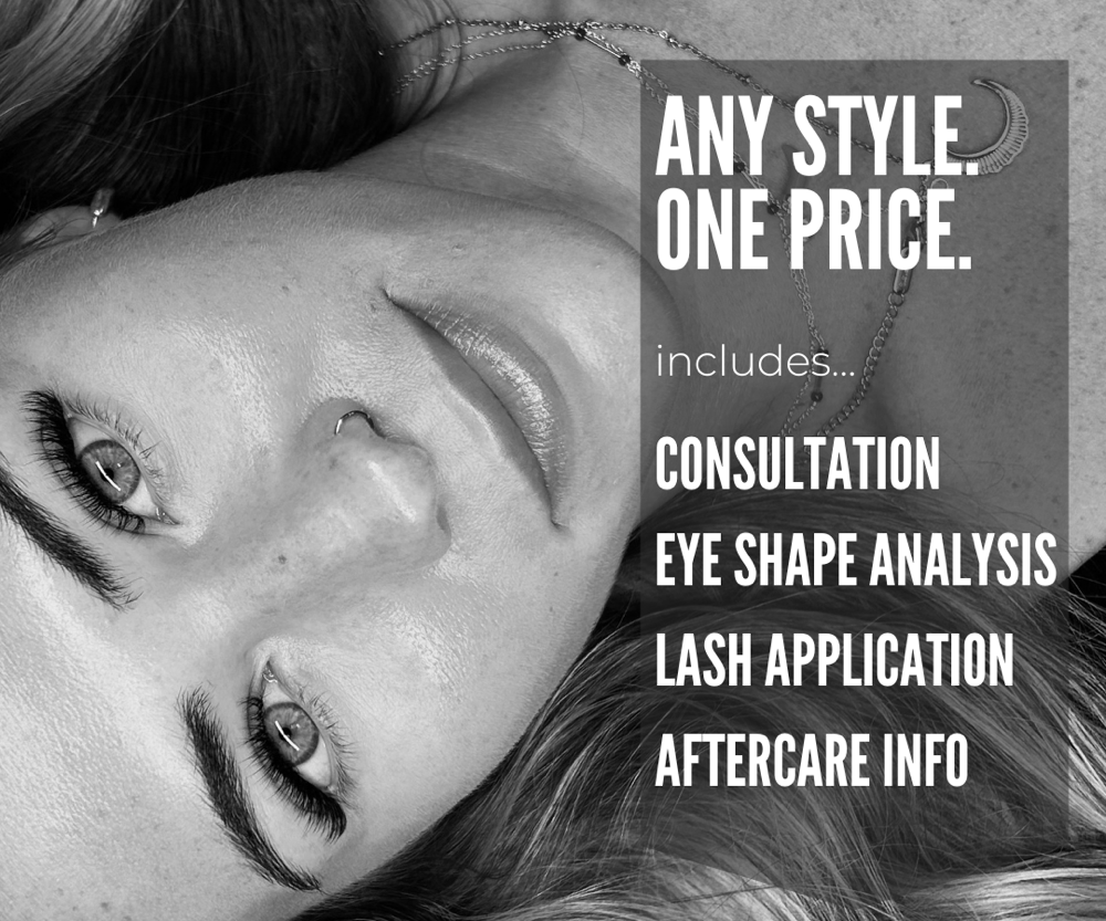 FULL SET | EYELASH EXTENSIONS at THE LASHERY in Brick, NJ