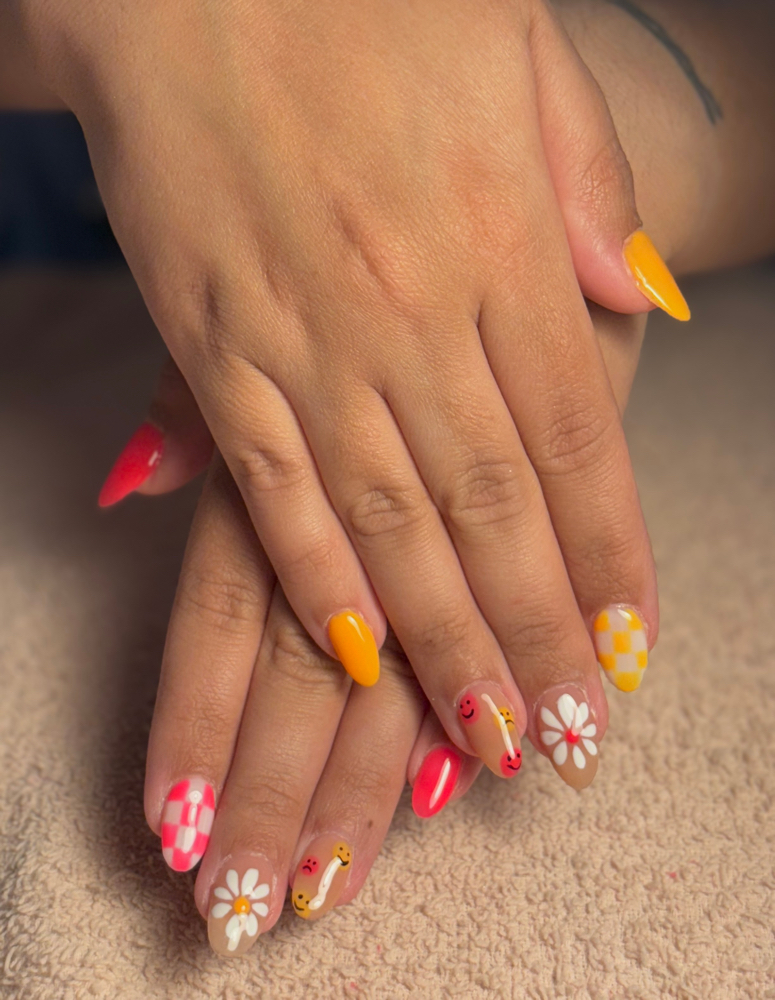 Nail Art 3-4 Nails