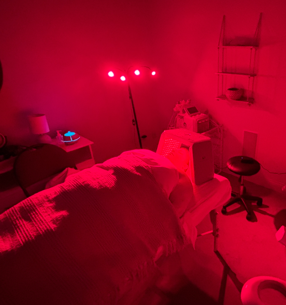 Red Light Therapy Session