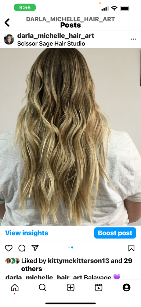 Balayage/Foilayage-Lived In Color