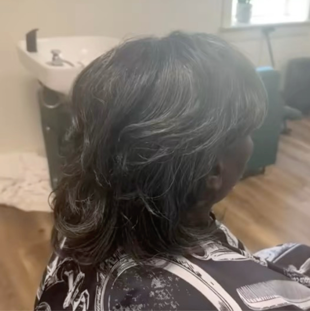 Relaxer And Condition at SJ Hair Studio in North Carolina, NC