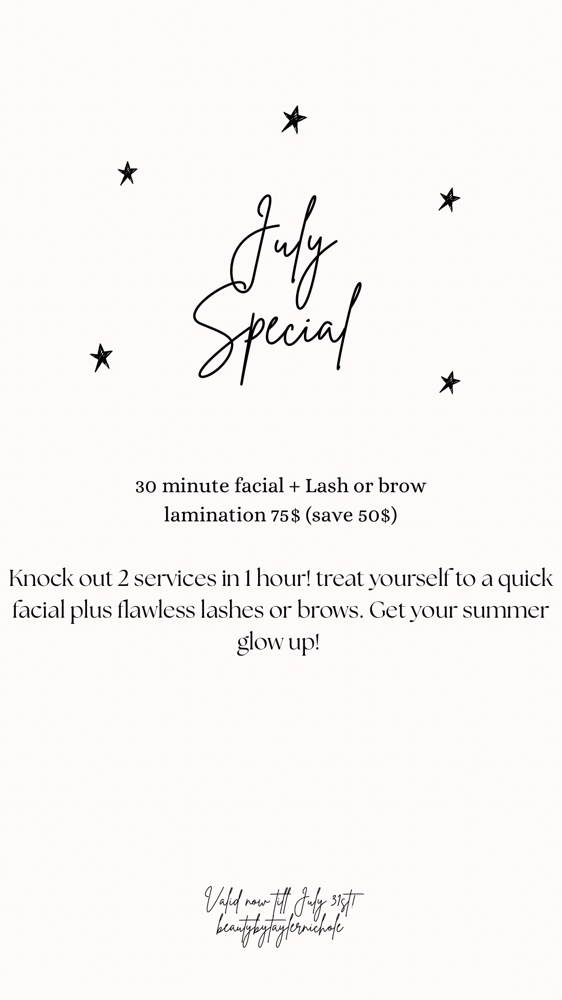 JULY SPECIAL 🤍