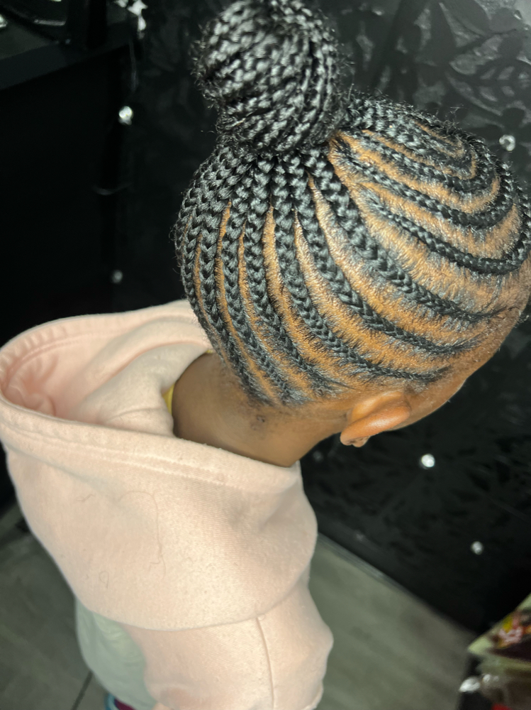 Natural Hair Cornrows