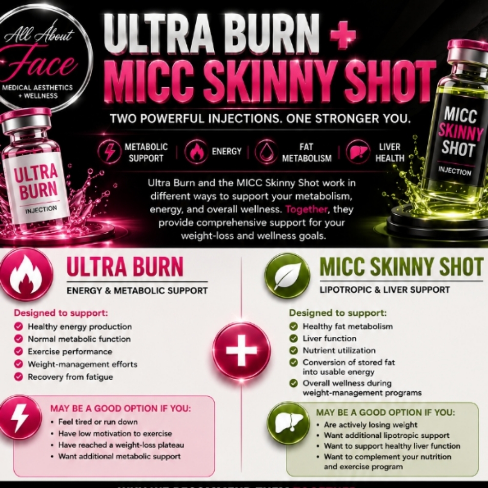 🔥Skinny Shot/Ultra Burn Shot Combo at All About Face in Chattanooga, TN