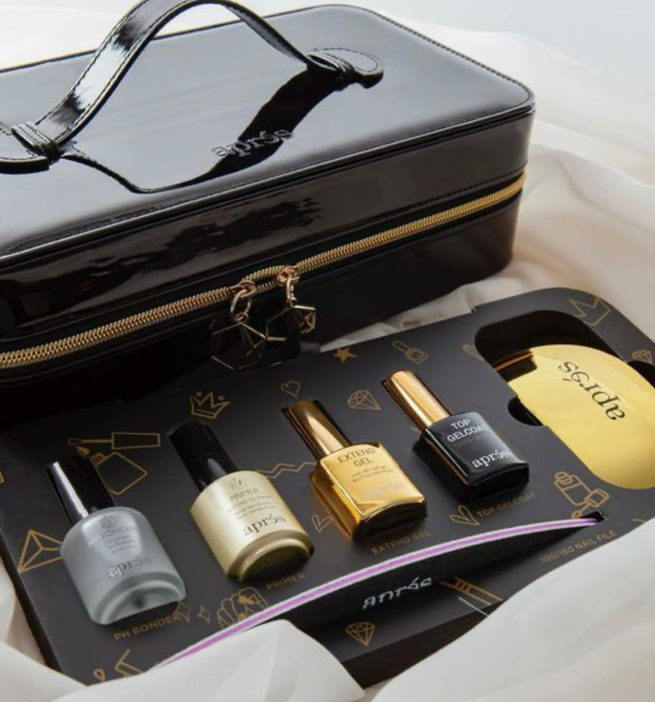 gel x full set solid color