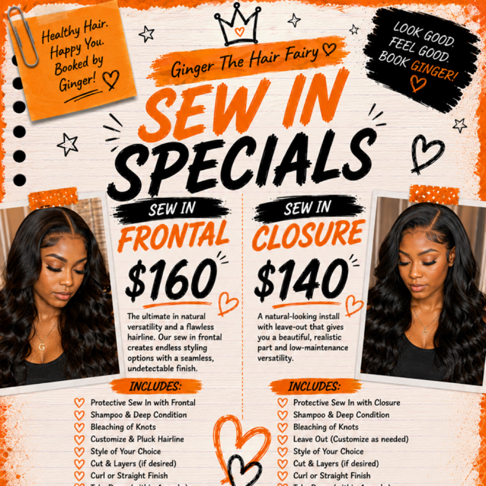Closure Or Frontal Sew In at Fairy land studio in San Antonio, TX
