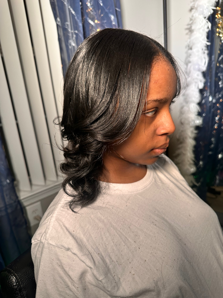 Kids Silk Press Ages 6-11 at Ericka Michelle in Lebanon, TN