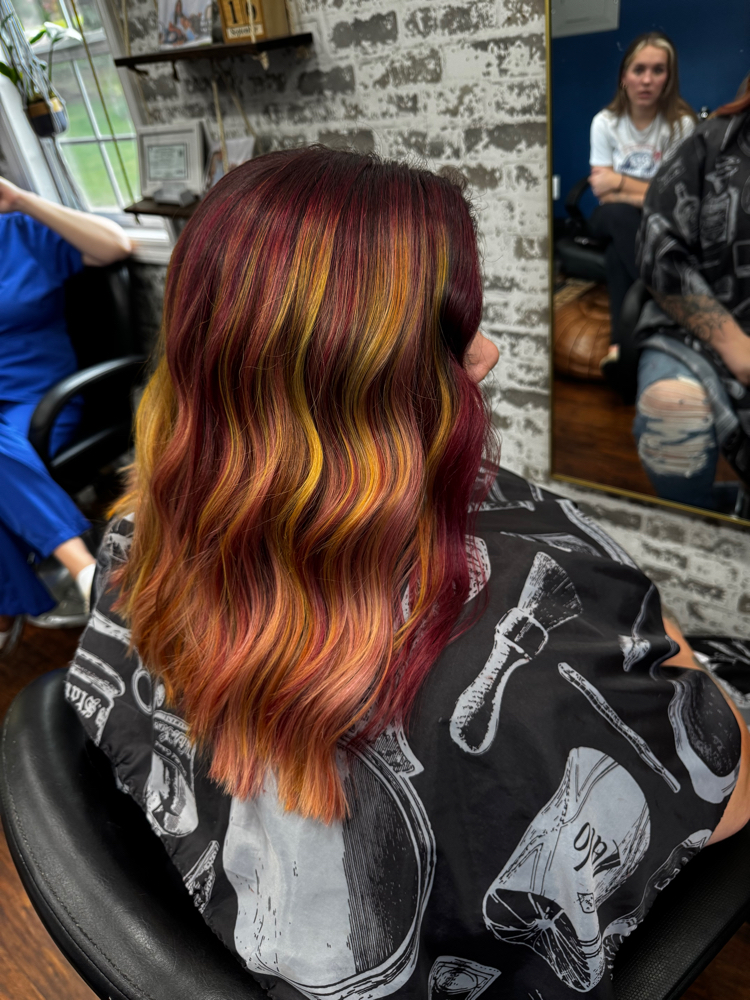 Vivid Color Service at After Hours with Ashleigh Modlin in Waynesville, NC