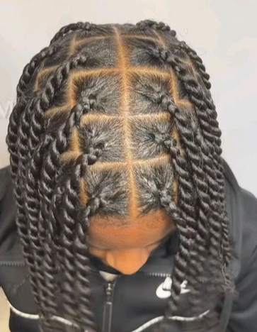 Medium Two Strand Twist NaturalHair at To Be Crowned By Nina Lynn in Emmaus, PA
