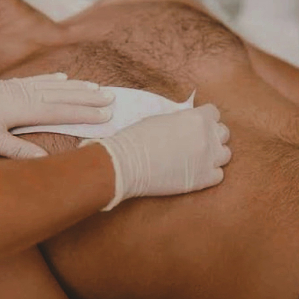 Chest at Sweet Peach Waxing in Helotes, TX