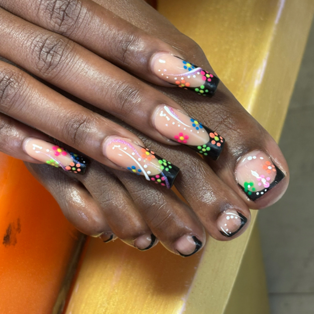 Full Set /Fill Pedicure at The Nail Goddess in Garner, NC