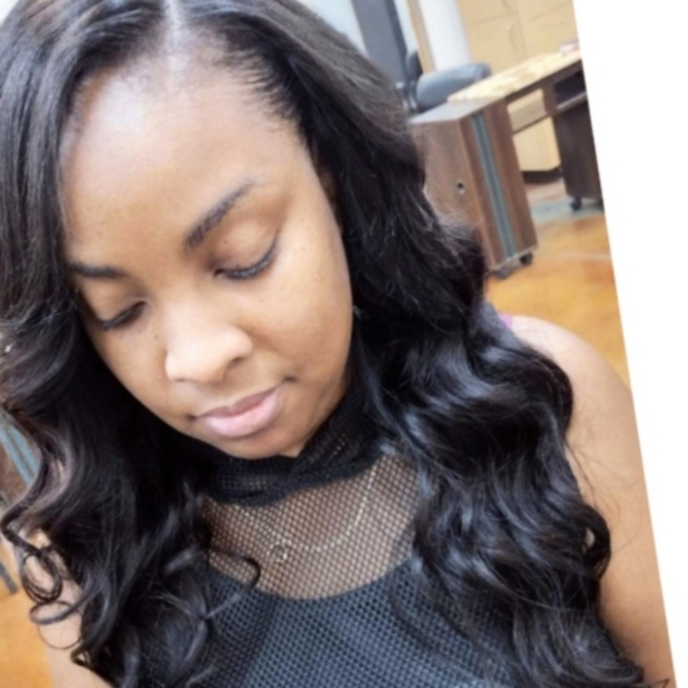 Traditional Quick Weave (Leave Out) at Hair Priority in Las Vegas, NV