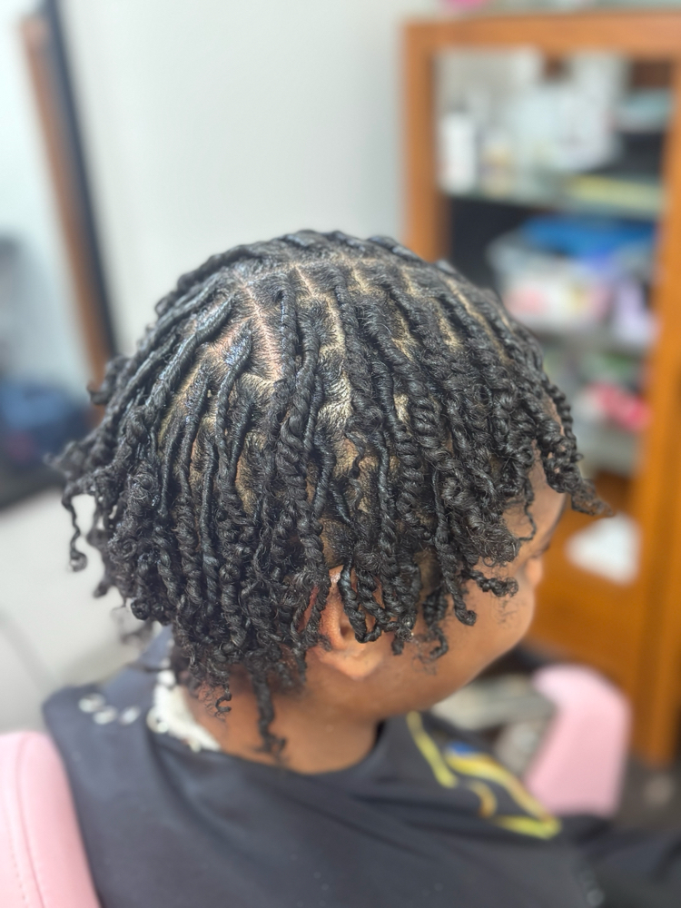 2 Strand Starter Locs