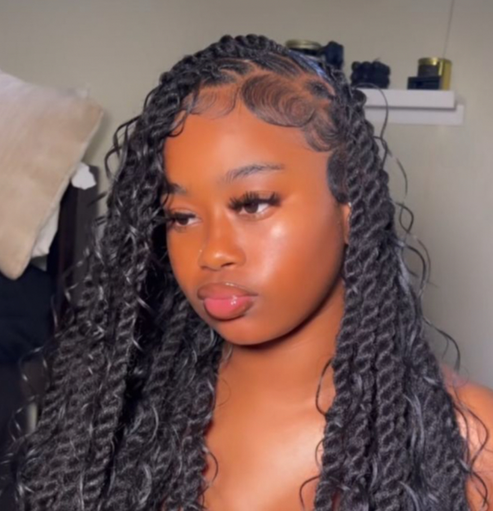 Boho Senegalese Twists