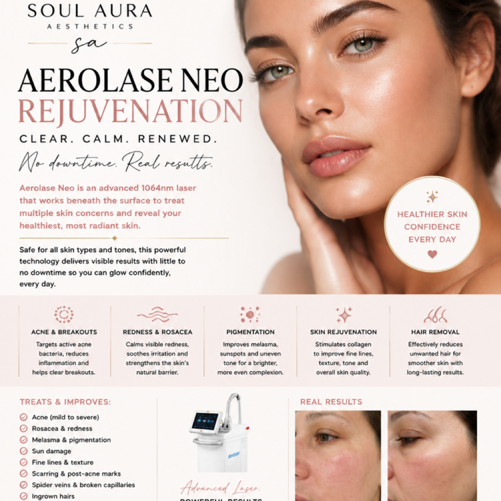 Aerolase Neo Rejuvenation Full Face at Soul Aura in Indian Orchard, MA