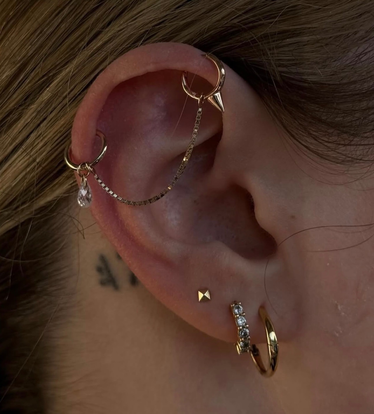 Lobe Piercing (both)