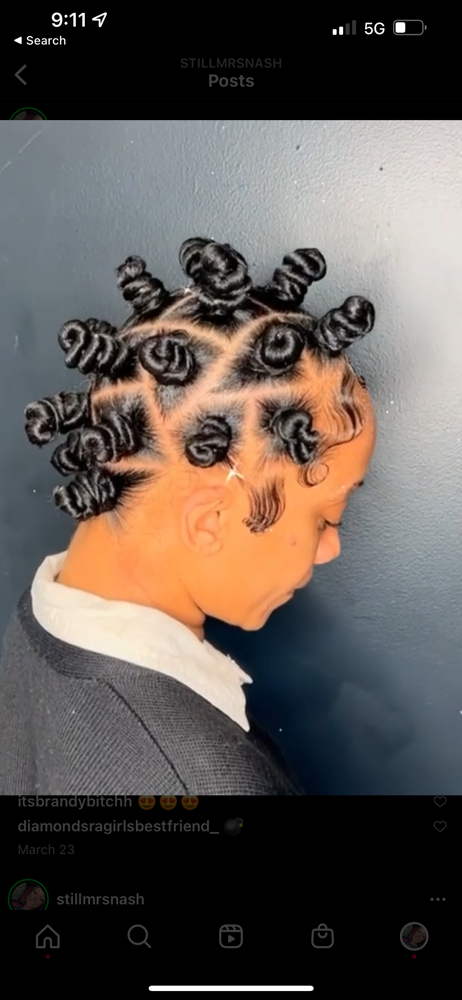 Bantu Knots