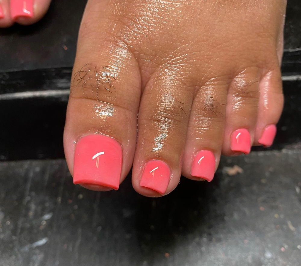 Acylic Full Set On Toes