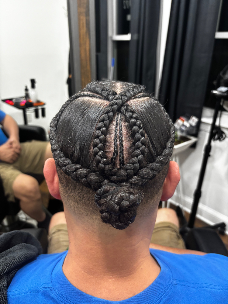 King Crown Braids at Beautified Hair by Tabz in Allentown, PA