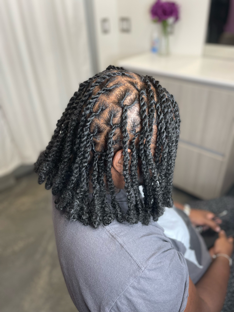 Faux starter locs