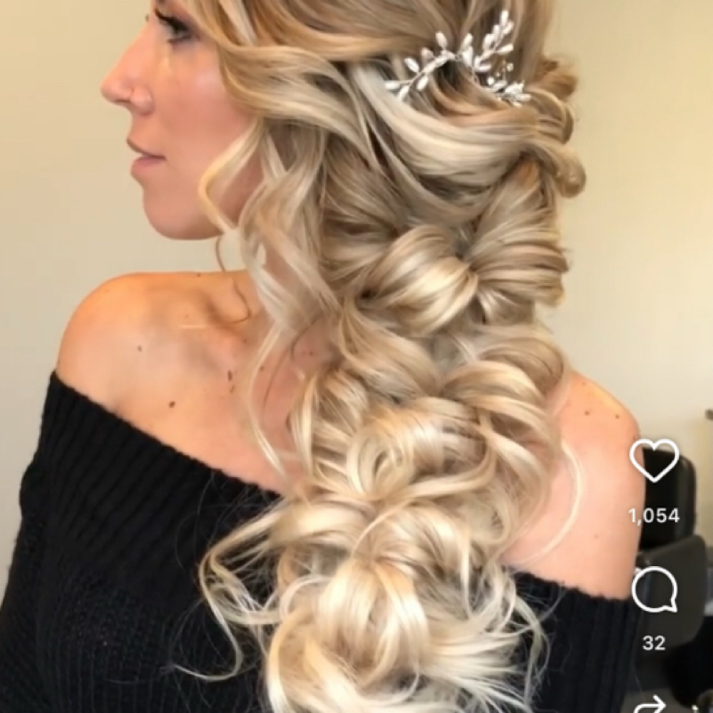 Bridal Trial Run - Makeup + Hair at Sarah Nicole’s Salon + Image Consulting in Centerville, UT