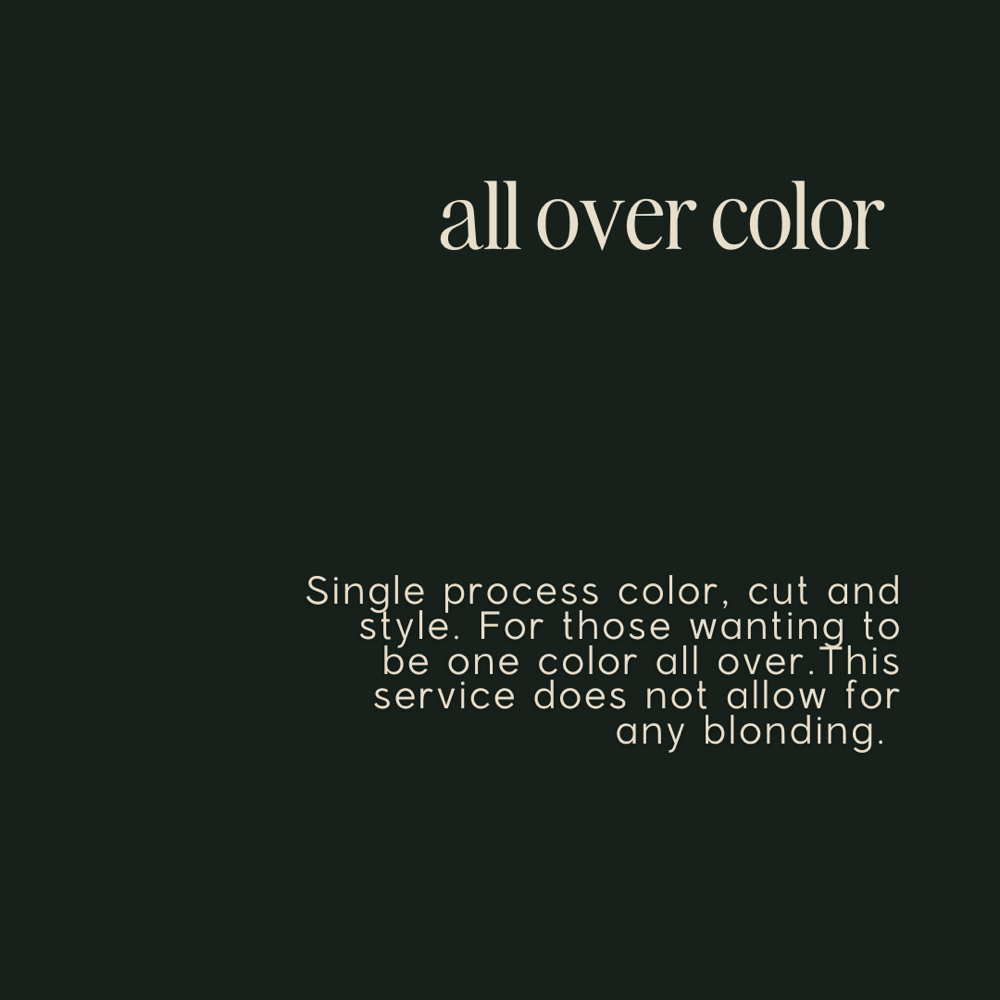 all over color