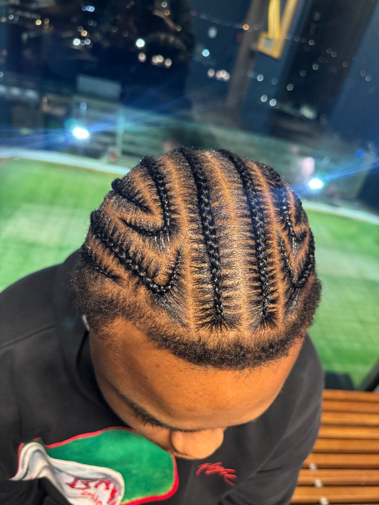 Cornrow Design (Naturaul Hair) ~MSU