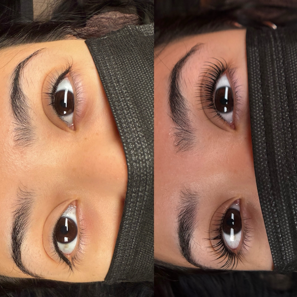 Korean Lash Lift + Tint Model Price at Chosen Esthetics in Pasadena, TX