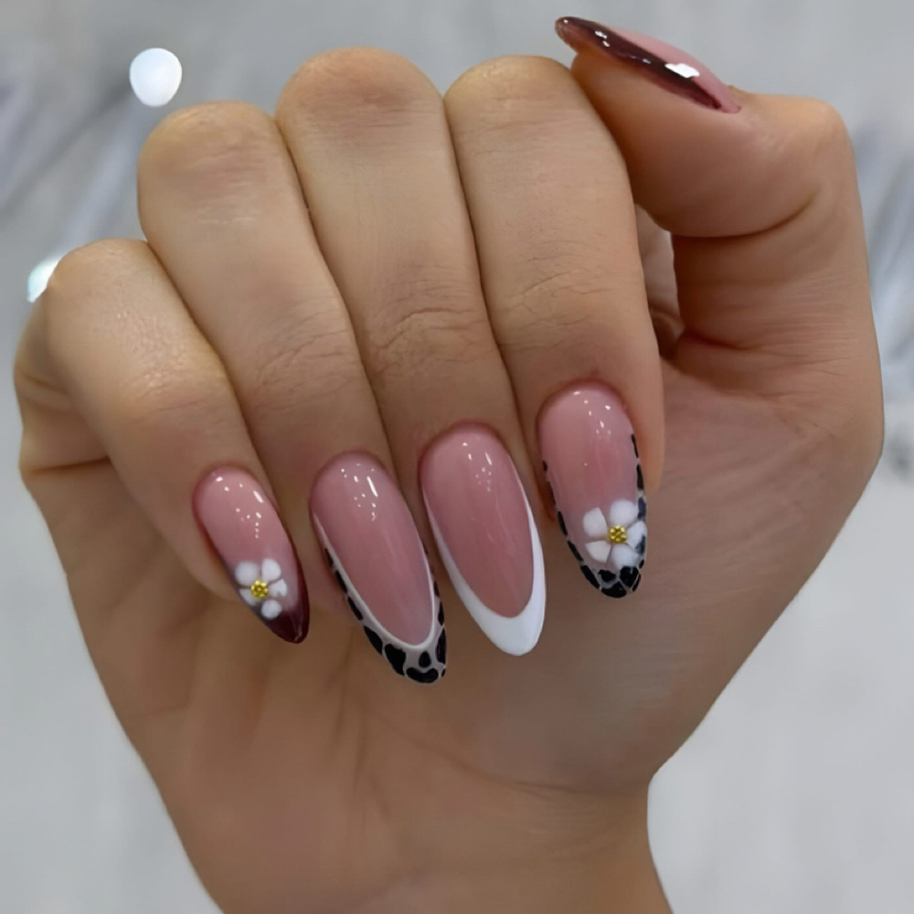 Kids Gel Golden Oil Manicure at Lily Nails Studio in Columbus, OH