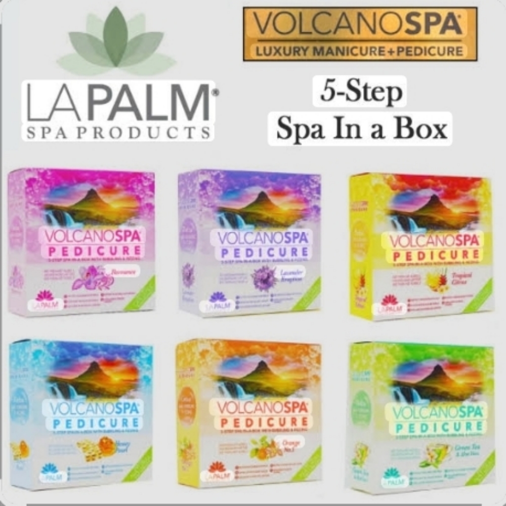 Volcano Pedicure at Get Nailed Salon in Oneida, TN